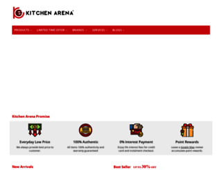kitchen-arena.com.my screenshot