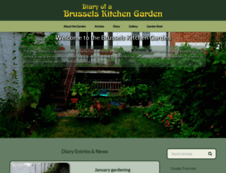 kitchen-garden.be screenshot
