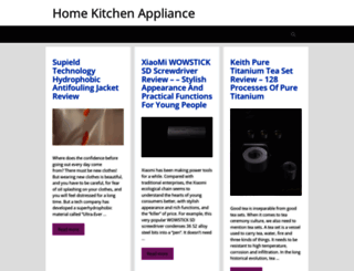 kitchen-home-appliance.com screenshot