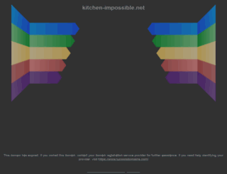 kitchen-impossible.net screenshot