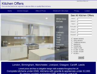 kitchen-offers.com screenshot