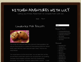 kitchenadventureswithlucy.wordpress.com screenshot