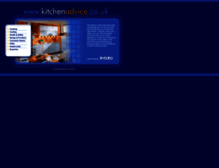 kitchenadvice.co.uk screenshot