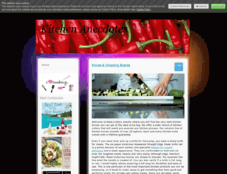 kitchenanecdotes.jimdo.com screenshot