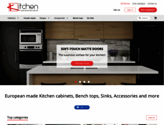 kitchencabinets.co.nz screenshot