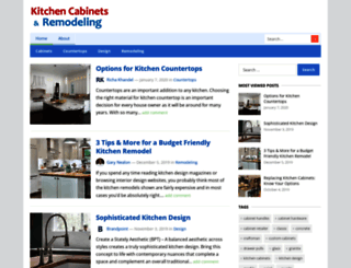 kitchencabinetsremodeling.com screenshot
