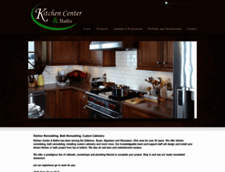 kitchencenterandbaths.com screenshot