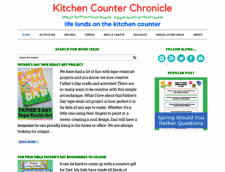 kitchencounterchronicle.com screenshot
