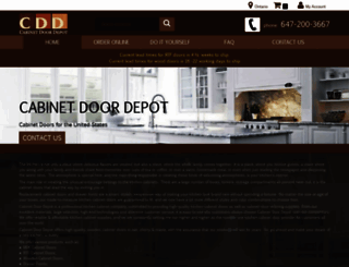 kitchendoordepot.com screenshot