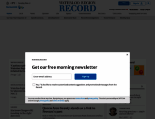 kitchenerpost.ca screenshot