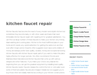 kitchenfaucet-repair.com screenshot