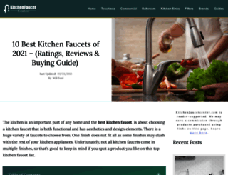 kitchenfaucetcenter.com screenshot