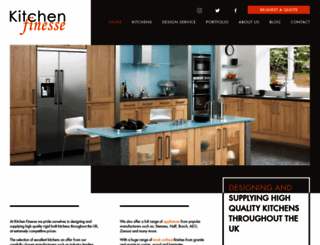 kitchenfinesse.co.uk screenshot