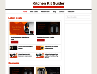 kitchenkitguider.com screenshot