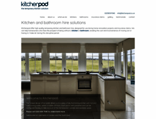 kitchenpod.co.uk screenshot