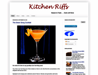 kitchenriffs.com screenshot