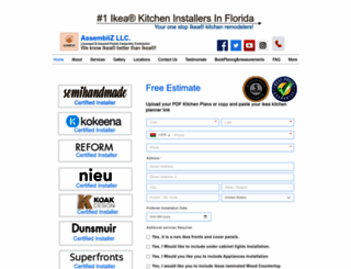 kitchensassembly.com screenshot