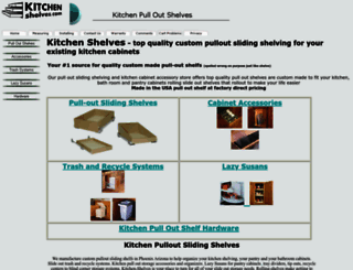 kitchenshelves.com screenshot