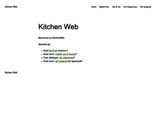 kitchenweb.it screenshot