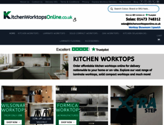 kitchenworktopsonline.co.uk screenshot