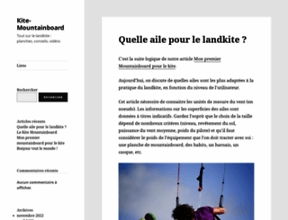 kite-mountainboard.com screenshot