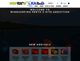 kiteaddiction.com.au screenshot