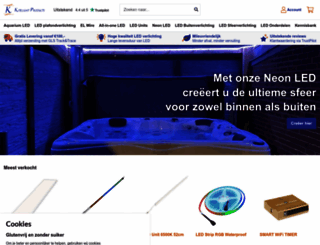 kitelight.nl screenshot