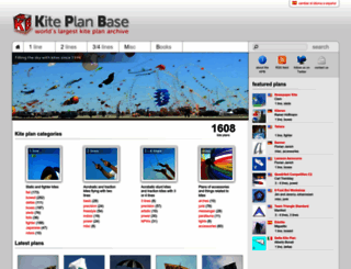 kiteplans.org screenshot