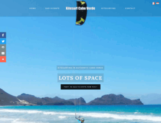kitesurfcaboverde.com screenshot