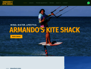 kitesurfingaruba.com screenshot
