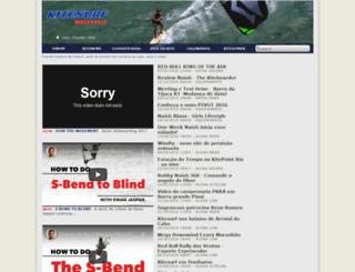 kitesurfmania.com.br screenshot
