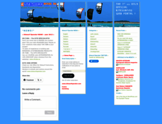 kitesurfoperator.wordpress.com screenshot