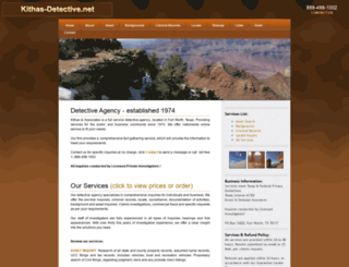 kithas-detective.net screenshot