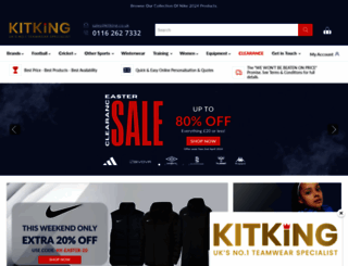 kitking.co.uk screenshot
