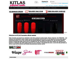 kitlas-cosmetics.co.uk screenshot