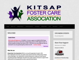 kitsapfostercare.org screenshot