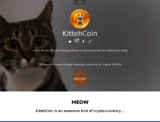 kittehcoin.com screenshot