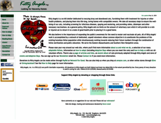 kittyangels.org screenshot