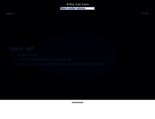 kittycatcam.com screenshot