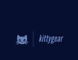 kittygear.com screenshot