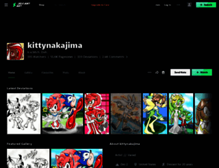 kittynakajima.deviantart.com screenshot