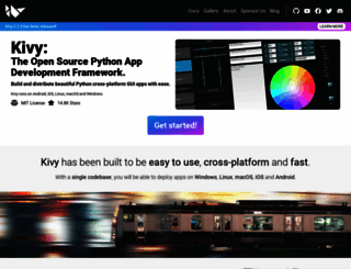 kivy.org screenshot