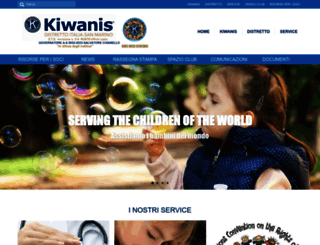 kiwanis.it screenshot