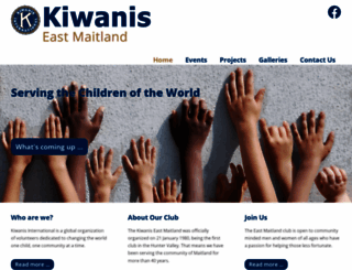 kiwaniseastmaitland.org.au screenshot