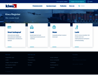 kiwaregister.nl screenshot