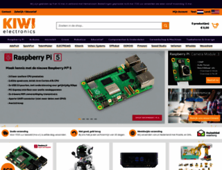 kiwi-electronics.nl screenshot