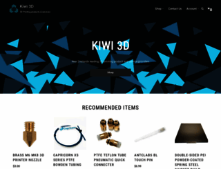 kiwi3d.co.nz screenshot