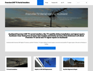 kiwiantennas.co.nz screenshot