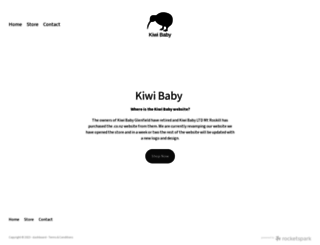 kiwibaby.co.nz screenshot