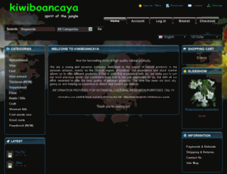 kiwiboancaya.net screenshot